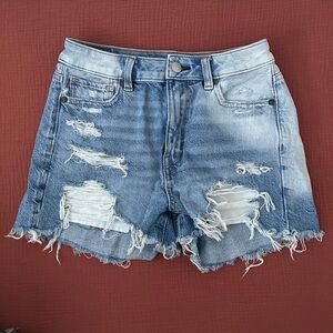 American eagle mom jeans shorts